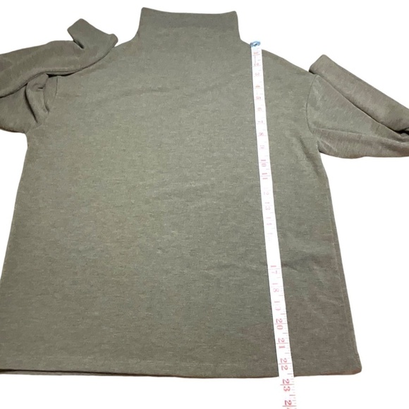 ARITZIA Wilfred Free Long Sleeve Mock Neck Easy Care Knit Sweater Oversize  XS - Picture 7 of 9